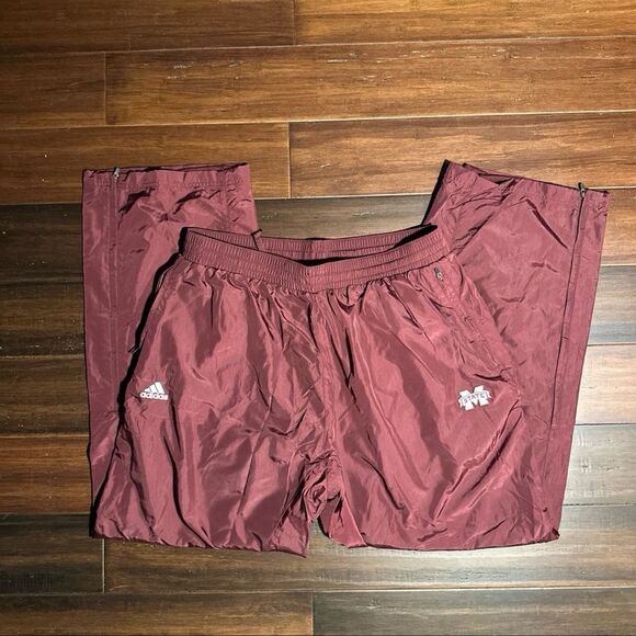 Adidas Mississippi State Windbreaker Pants - Picture 1 of 6